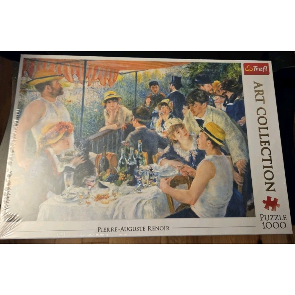 Trefl Renoir "Luncheon Of The Boating Party "1000-Piece Jigsaw Art Puzzle NEW
